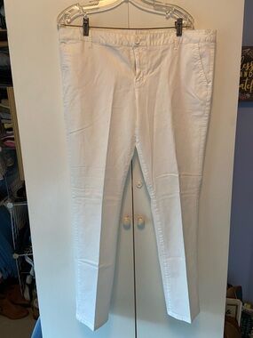 Mossimo Supply Co. White Casual Chino Pants